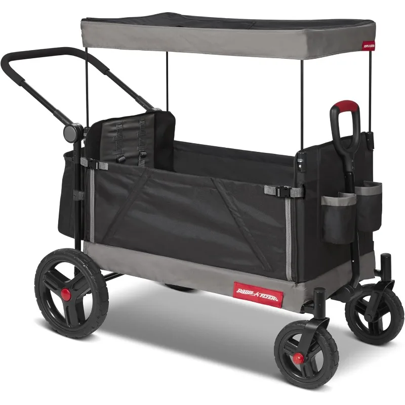 

Складная складная детская коляска с защитным чехлом и дорожным футляром для детей от 1 до и старше, черный