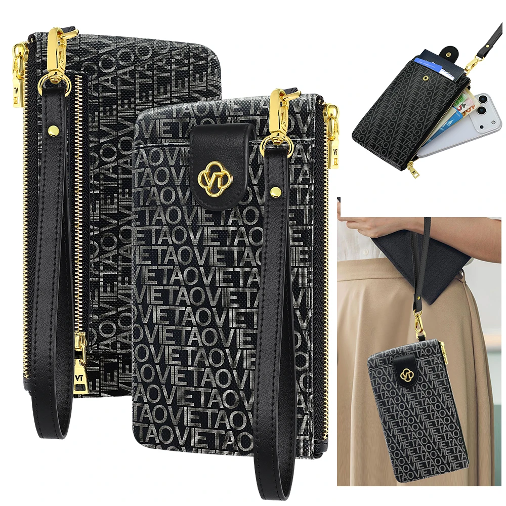 

Luxury Vertical 6 Card Leather Phone Bag For Moto G82 G72 G62 G52 G42 G32 G22 Size 11.9cm*19.5cm Wrist Strap Wallet Pocket