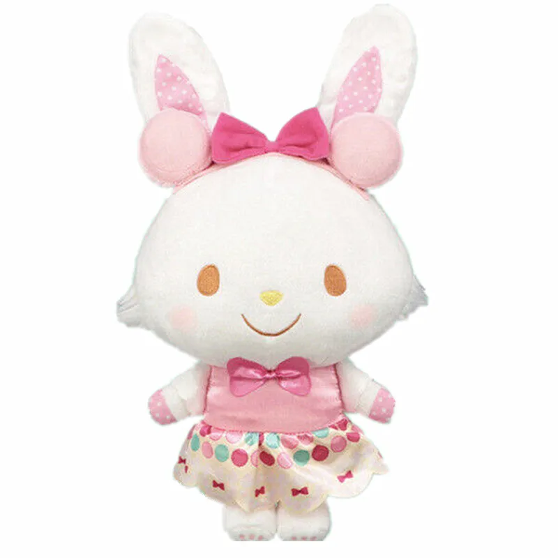 New Cute Wish me mell Bunny Rabbit Happy Macaron Birthday Plush 30CM Kids Stuffed Toys For Children Gifts