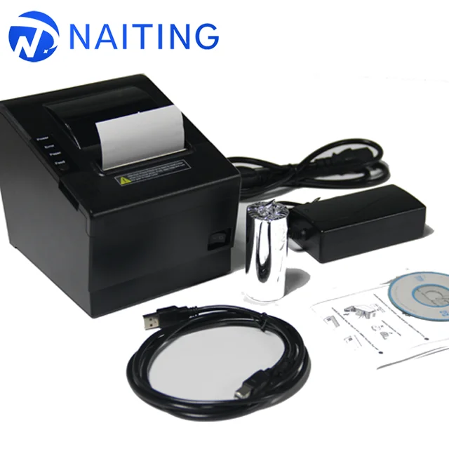 Ethering-Imprimante thermique, USB, LAN, Thermodrucker, Réseau, POS