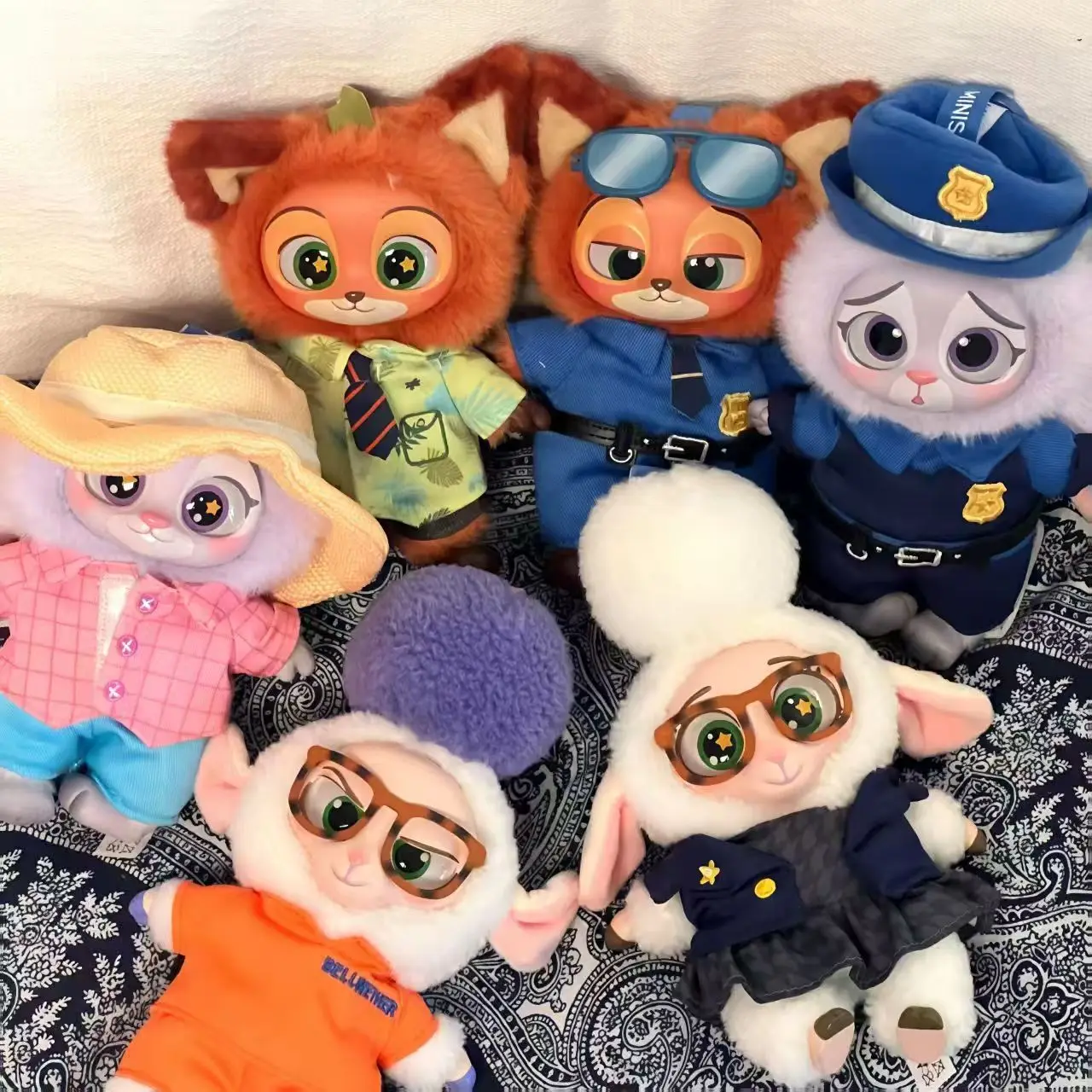 

Плюшевая кукла Crazy Animal City, модная игровая серия, слепая коробка, милая кукла Джудит, ник, ключ, подвеска, сумка, подвеска, детский праздничный подарок