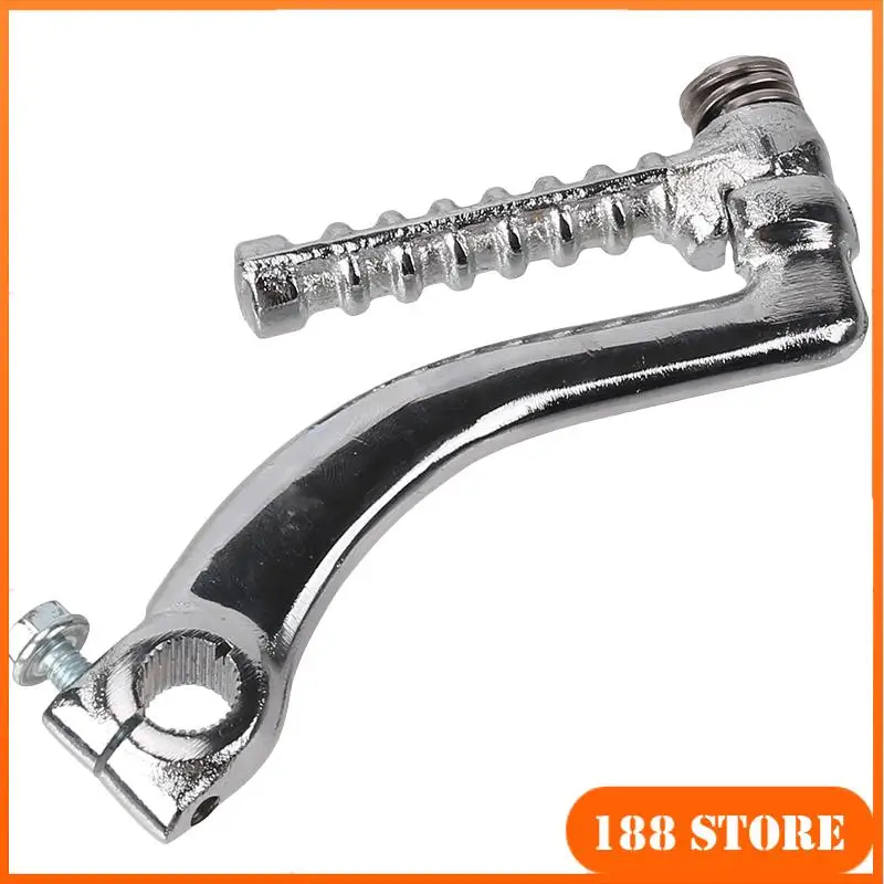 Detachable GY6 150-200cc ignition starter lever, motorcycle non embroidered steel foot starter lever, modified gear shift lever