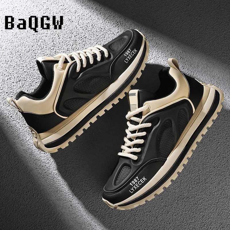 

2025 модные новые стильные кроссовки, мужские повседневные спортивные универсальные кроссовки, весенние дизайнерские удобные дышащие студенческие кроссовки