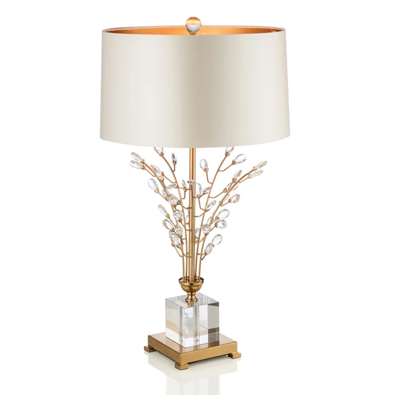 

Crystal decorative desk lamp office desk lamp Nordic style desk lamp shape MD86680