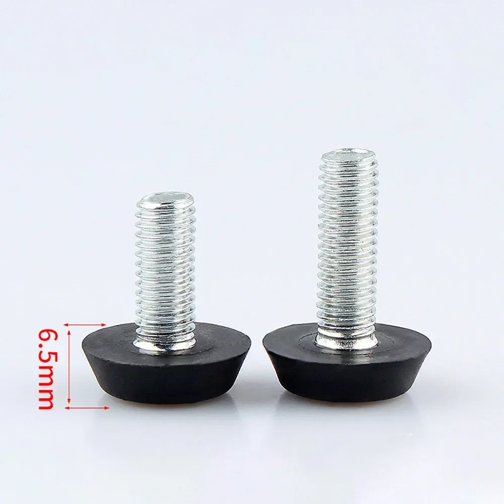 4Pcs M6 M8 Thread Adjustable Furniture Levelers Leveling Feet Screw in Chair Feet