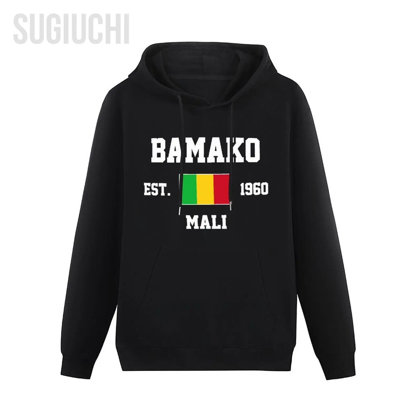 Men Women Hoodies Mali EST.1960 Bamako Capital Hoodie Pullover Hooded Hip Hop Sweatshirt Cotton Unisex