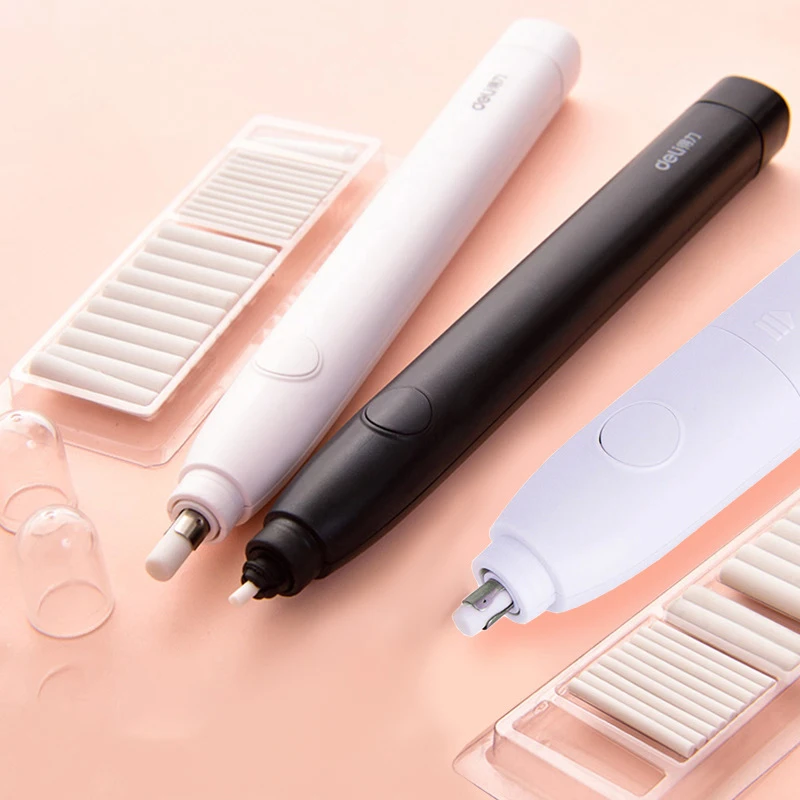 1Set gomma da cancellare elettrica disegno a matita gomma automatica meccanica schizzo pittura salvietta speciale gomme pulite forniture per ufficio scolastico