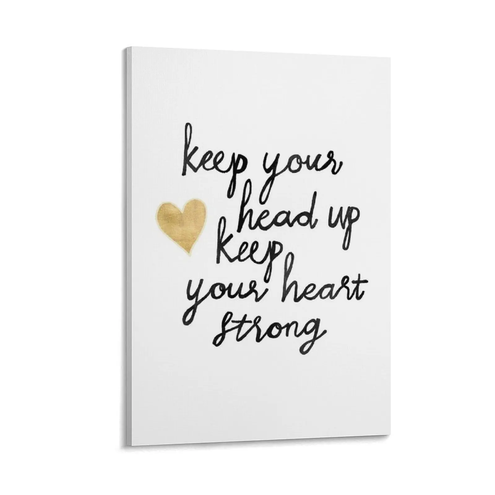 

Keep Your Head Up Canvas Painting Decoration for bedroom room decors aesthetic