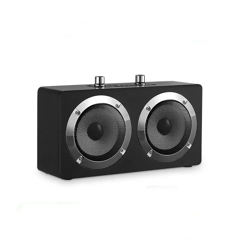 Caixa de Som Bluetooth Portátil Sem Fio Subwoofer 40W Alta Potência Sistema de Som para KTV Familiar com Rádio FM e TF