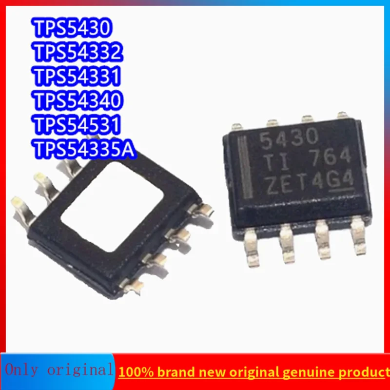 

(50 шт.) чип регулятора напряжения TPS5430 TPS54332 TPS54331 TPS54340 TPS54531 TPS54335A DDAR, новое оригинальное оборудование