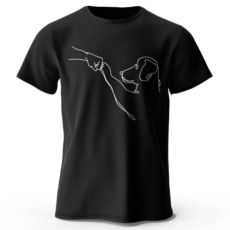 Modern Minimalist 100% Cotton T-Shirt Lightweight Daily RoundNeck Short Sleeve Fabric Simple Tee Uni Round Neck Everyday Wear