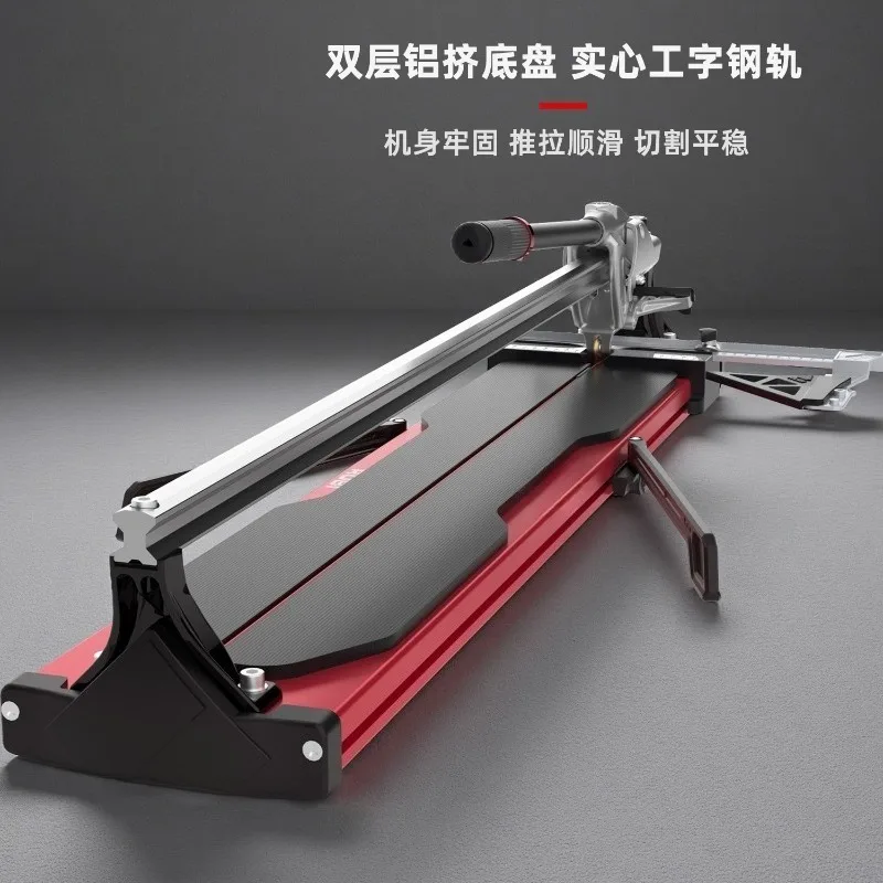 Single Track Manual Tile Push Cutter, High Accuracy Cutting Tool for Wall and Floor Tiles