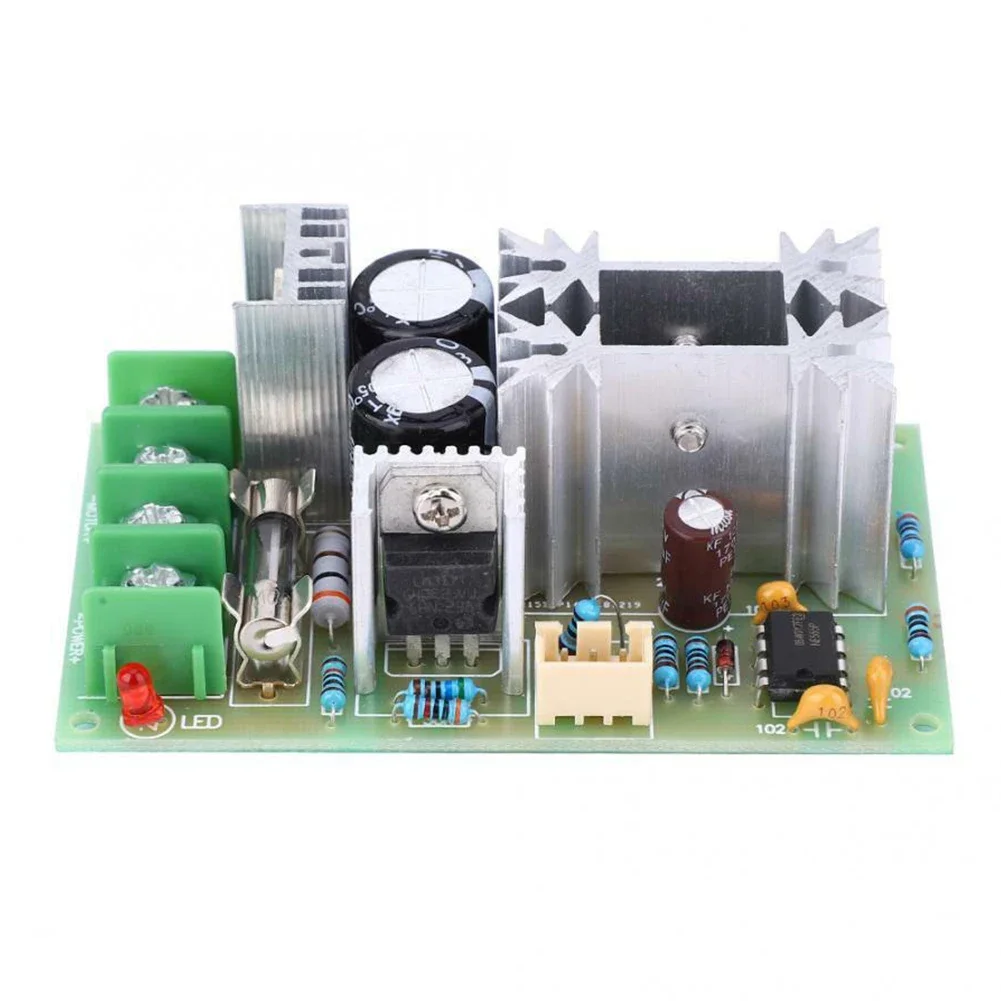 Speed Controls Speed Controller 1200W 12V/24V/36V/48V/60V 20A 77*45*28mm DC Motor Linear Load PWM FAN Controller