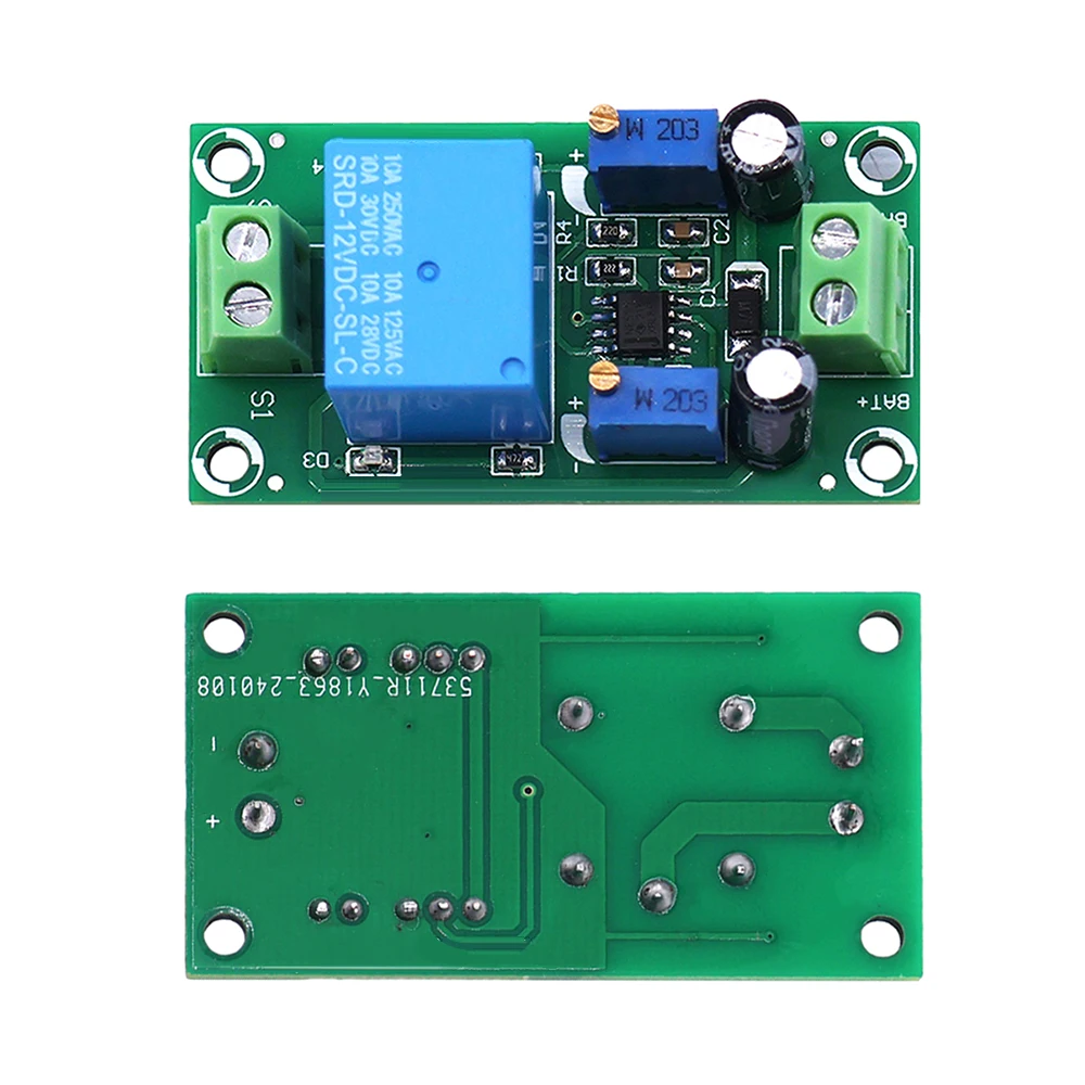 12V Battery Undervoltage Controller Battery Anti-Low Voltage Protection Plate Auto Load Voltage Recovery Disconnect Connection