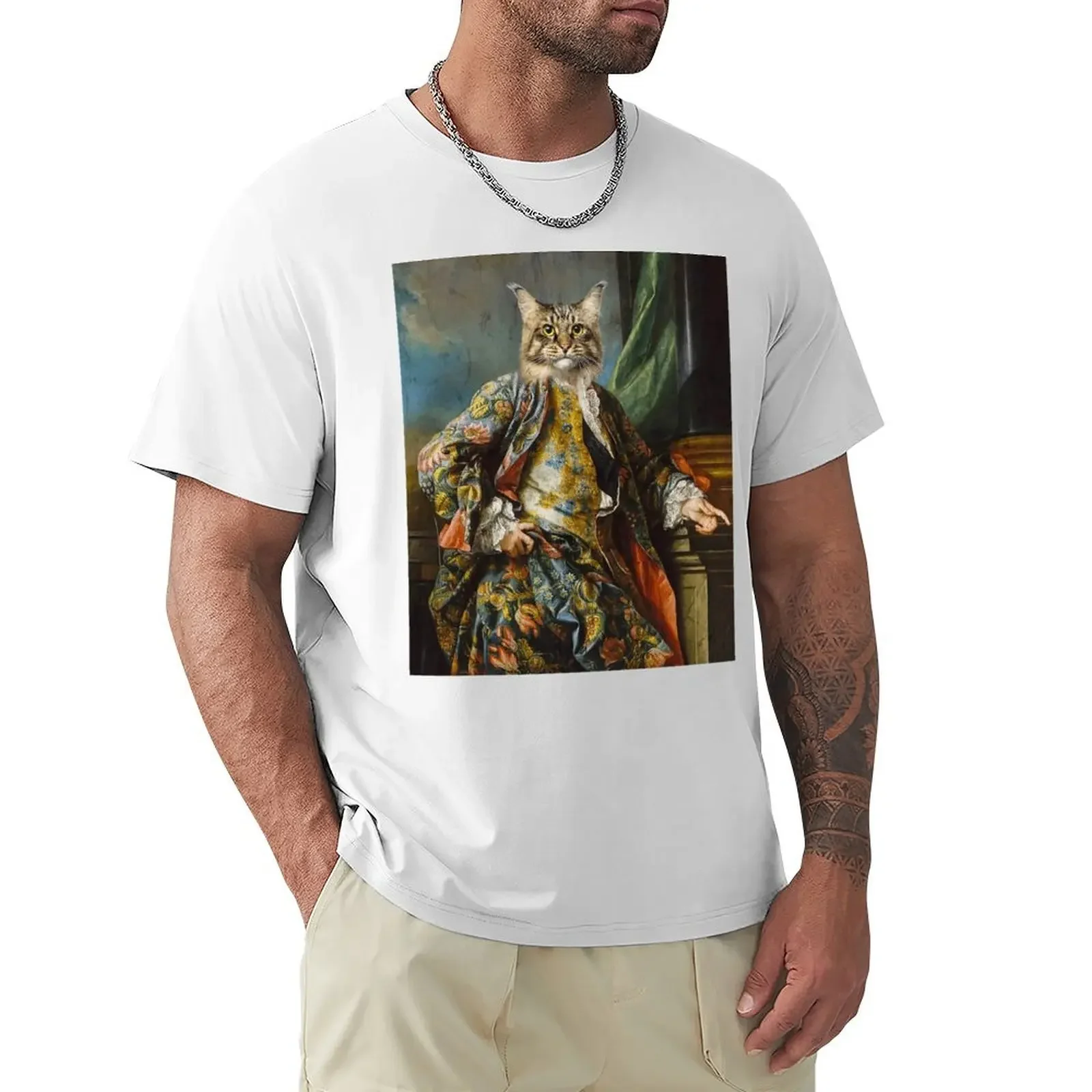 Eski resim Memes-klasik sanat meme-komik rönesans boyama T-Shirt kore moda gümrük erkek grafik T-Shirt paketi