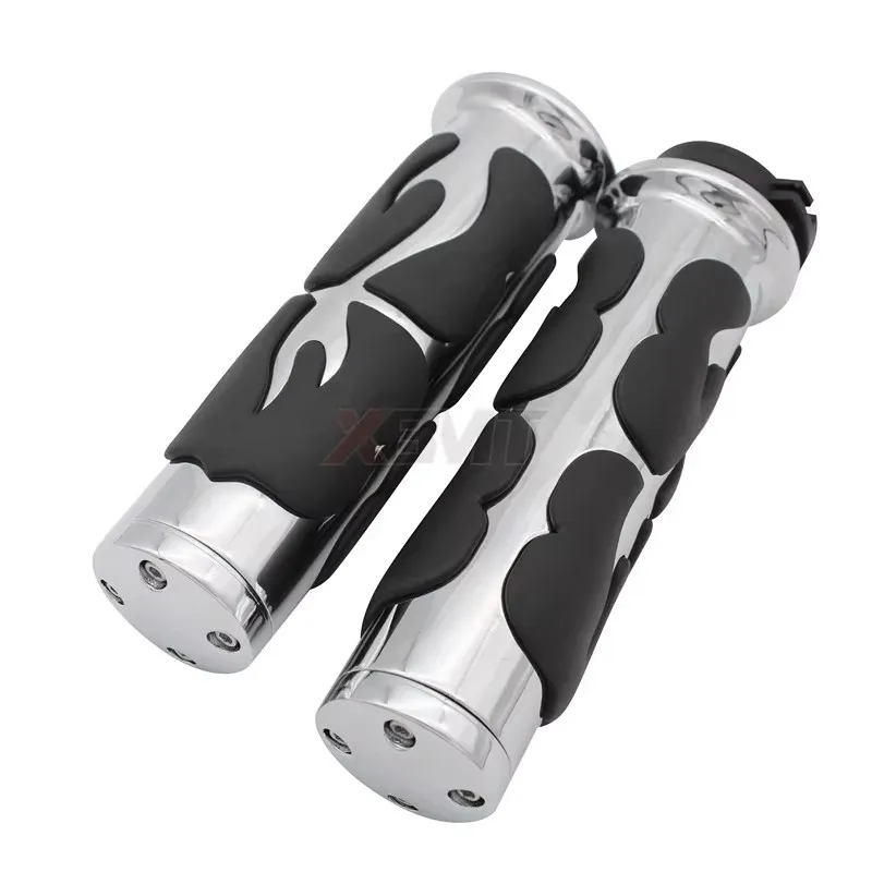 

Motorcycle 7/8'' 22MM and 1" 25MM Hand Grips Handlebar For Harley Honda Kawasaki Suzuki Yamaha Bikes Cruiser Chopper Custom