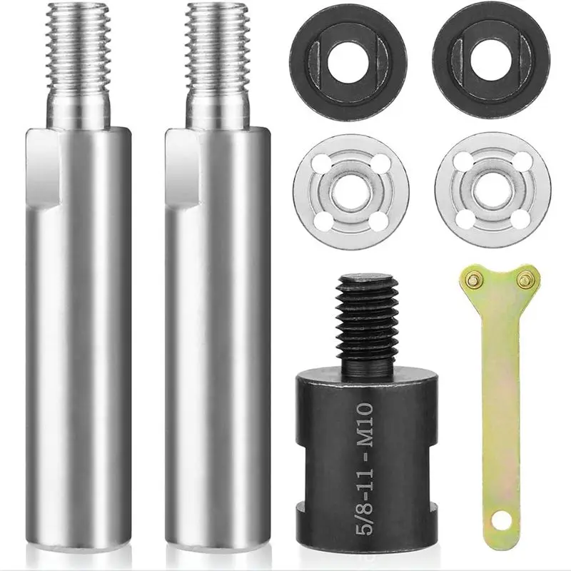 Special Offer~Angle Grinder Extension Pole,M10 Thread Polisher Adapter Pole, Grinder Extension For 100 Type Angle Grinder/Polish