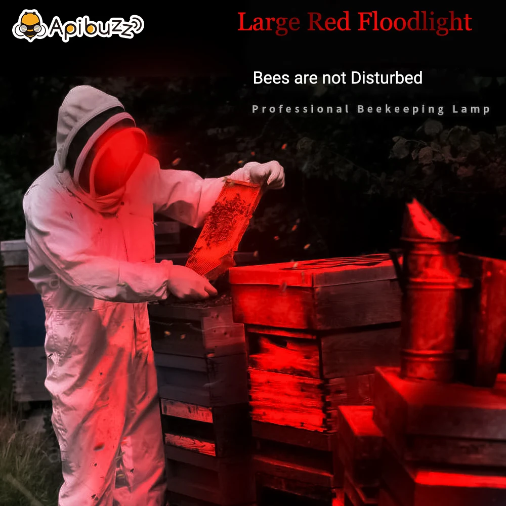 COB Led Headlamp Floodlight Rechargeable Head Lamp Beekeeping Head-Mounted Bee Checking Headlight Apiculture Goods