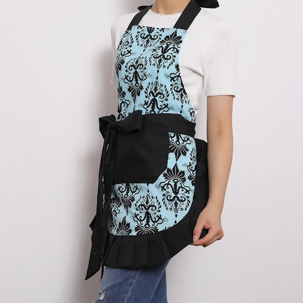 Apron Cotton Cake Kitchen Sleeveless Apron Anti-Fouling Overalls Supermarket Apron Ladies For Home Kitchen Items For Adults