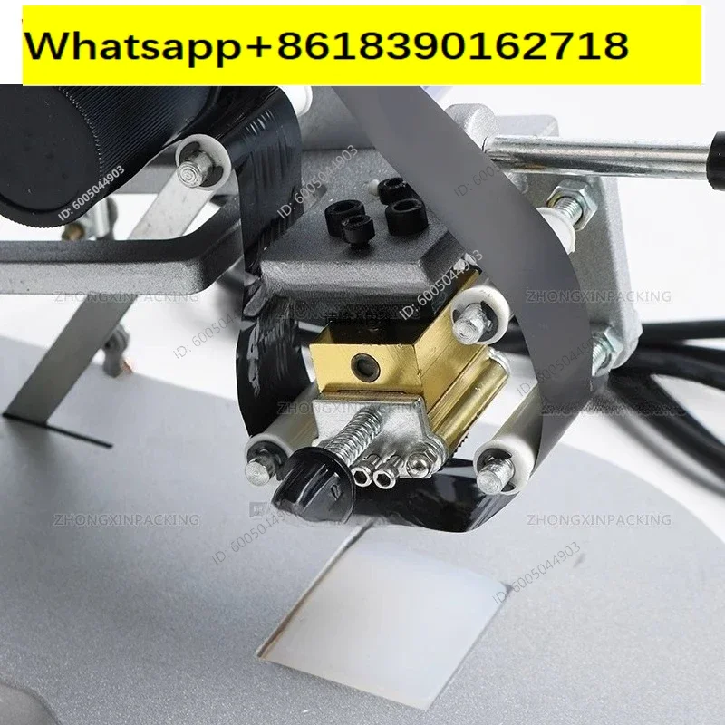 DY8 small hand press coder to print numbers, letters, steel stamp, color ribbon, direct heat type, production date, press code