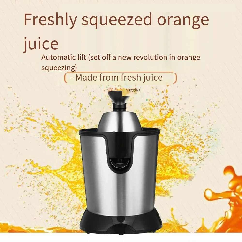 400ml Blenders Juicer Stainless Steel Hand Press Electric Mixer Machine Juice Residue juice Separation Fruit Squeezer Kitchen