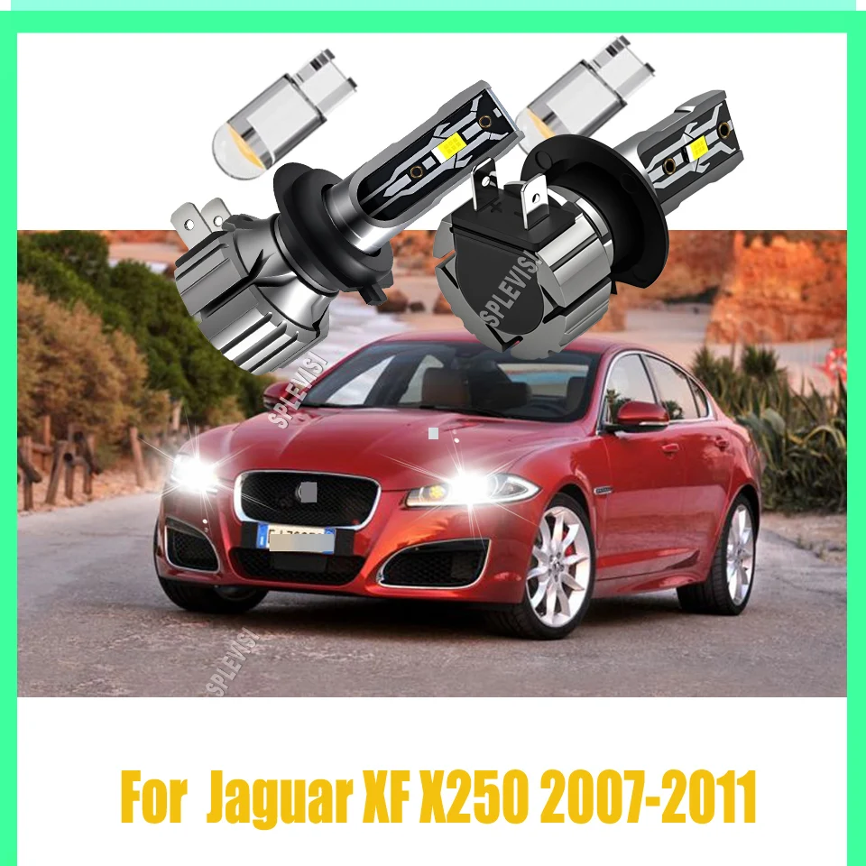 

H7 CSP LED 75W White Headlight Upgraded Bulbs - Term with the Extended Lifespan For Jaguar XF X250 2007 2008 2009 2010 2011