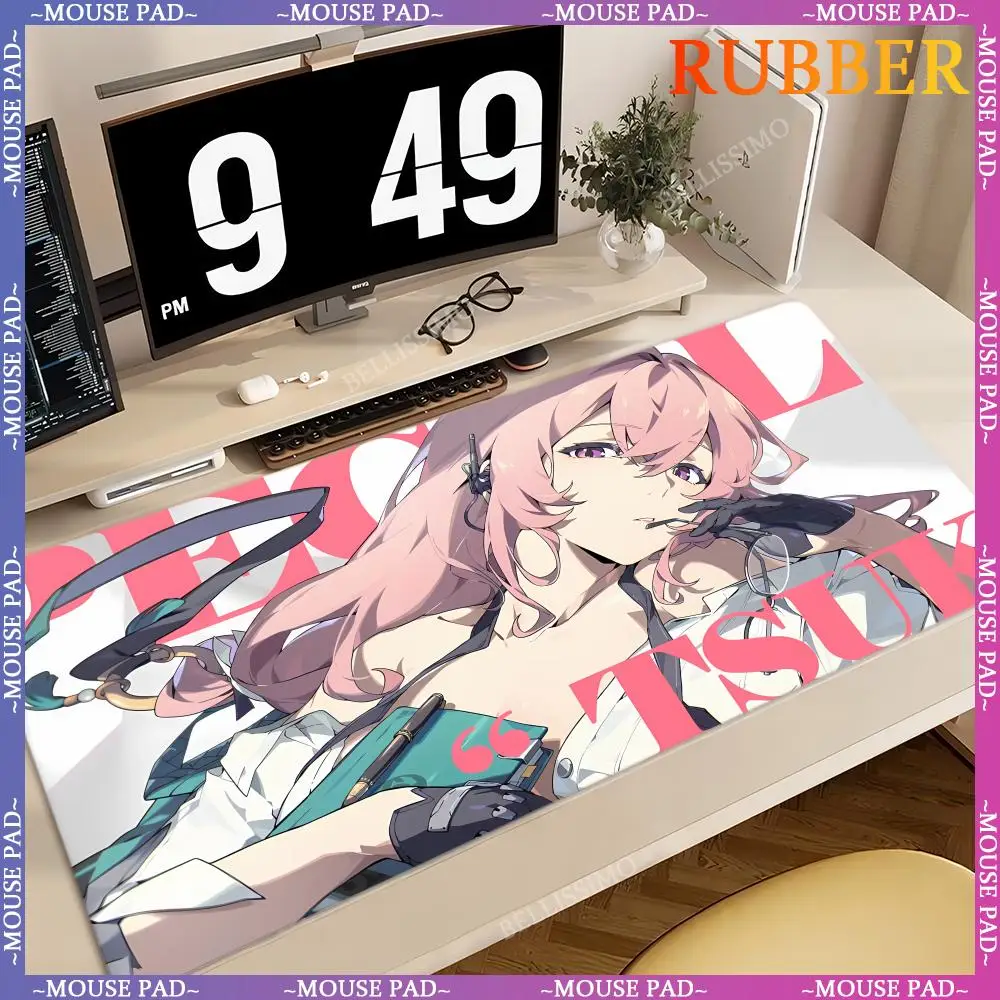 Zenless_Zone_Zero Computer gamers Mouse Pad Oversized Computer cabinet pads Anime Gaming Desktop accessories