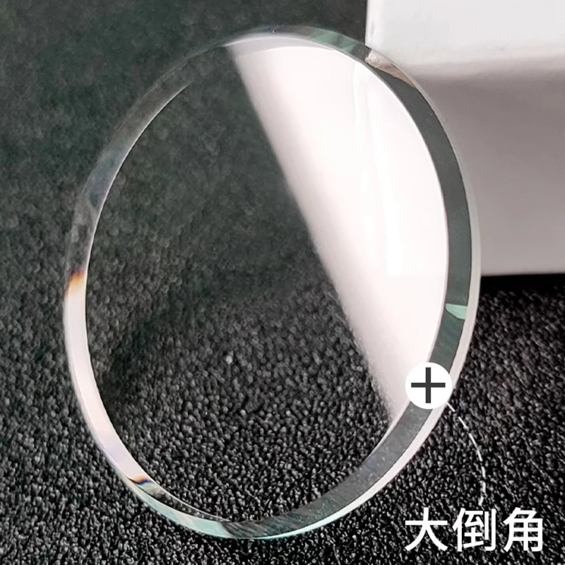 Flat 30*2.0mm Mineral watch lens for SEIKO transparent Watch Crystal Glass parts Big Chamfer Replacement Parts Watch Accessories