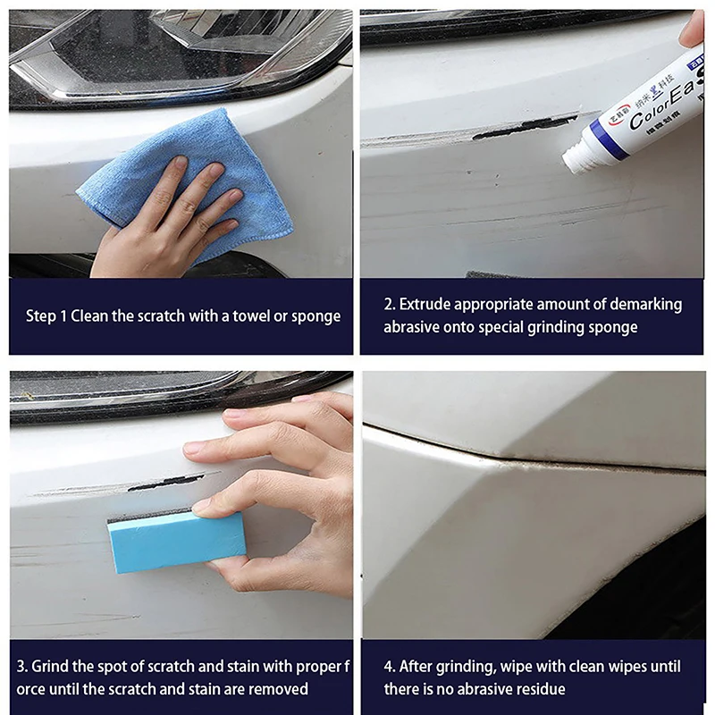 Professional Car Scratch Repair Agent Remover Repair Paint Agent Body Compound Paste Abrasive Kit Wax Paint Care Auto Polishing