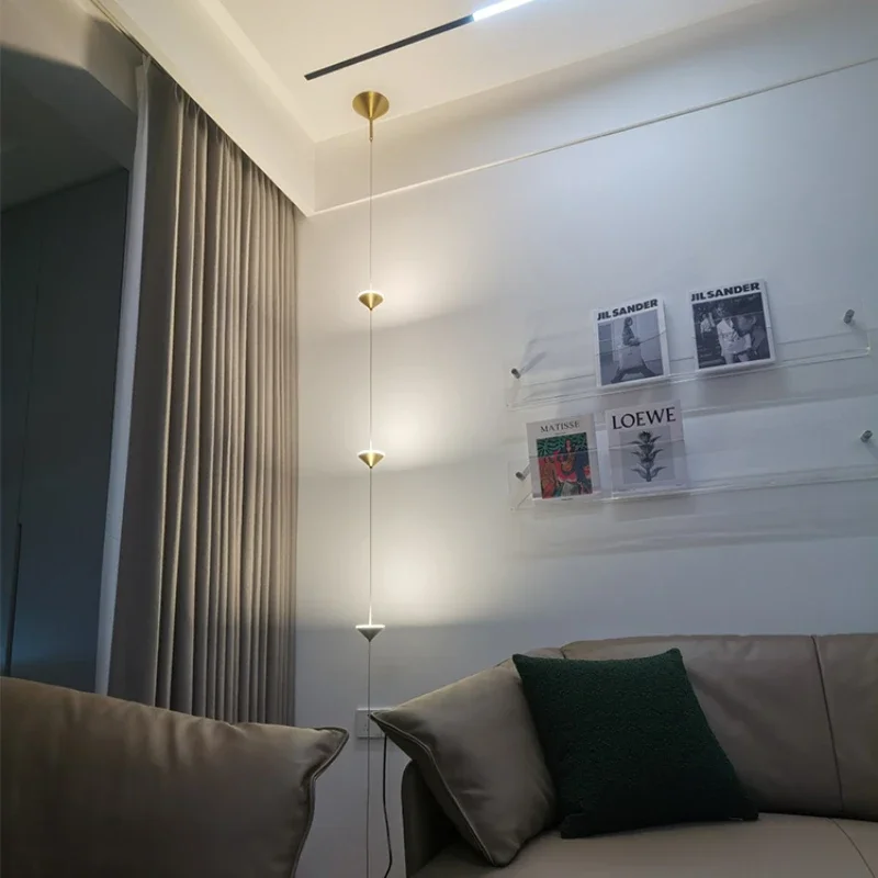 

Nordic LED Floor Lamp for Living Room Modern Minimalist Decor Design Plug-in Brass Hanging Corner Bedside Marble Indoor Lighting