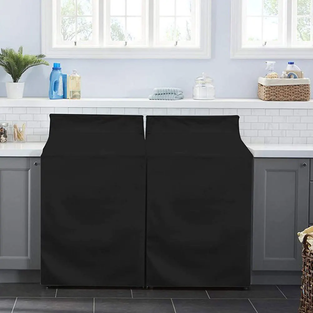 세탁기 커버 건조기 보호대 옥스포드 천 내마모성 내구성 먼지 방지 습기 방지 세탁기 커버 세탁기 부품