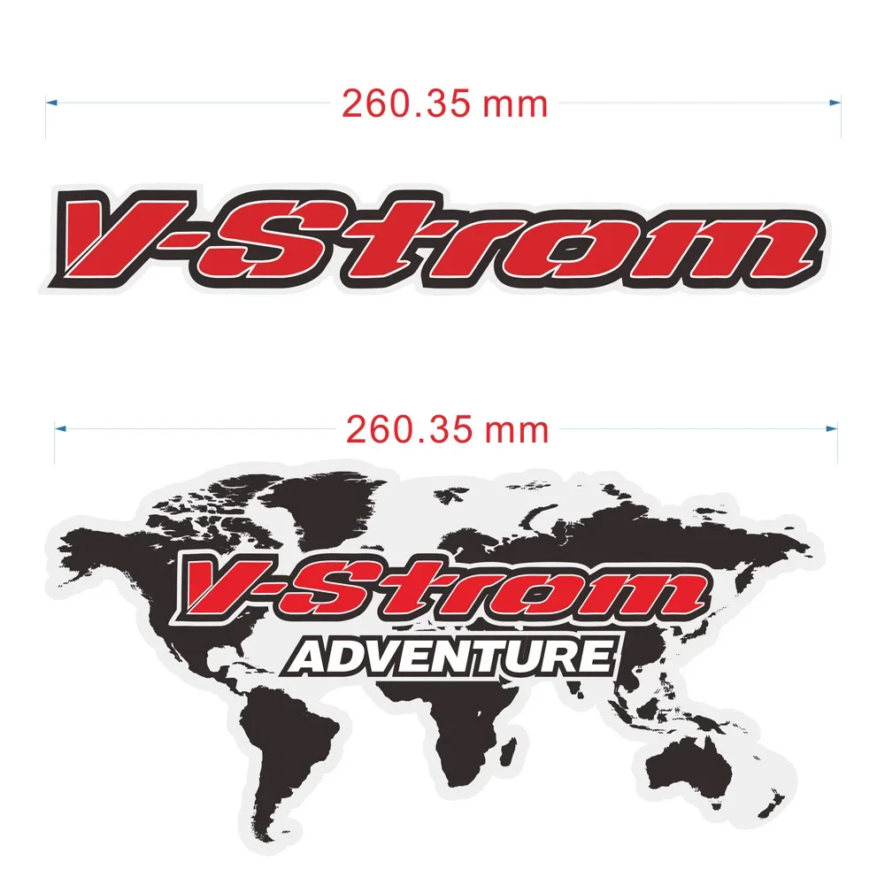 

Trunk Luggage Anti-scratch decorative protection Cases ADVENTURE Stickers For Suzuki V-STROM DL 1000 650 250 1050 XT 1050XT