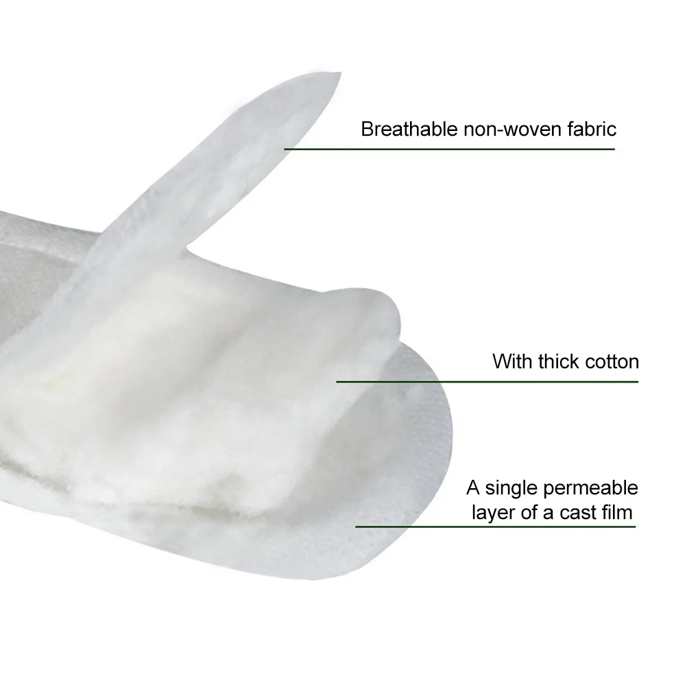 

10 Pairs Disposable Insole Cotton Core Layer Sweat Absorbing Pain Relief Quick Dry Breathable Long Time Comfort Reduce Odor Safe