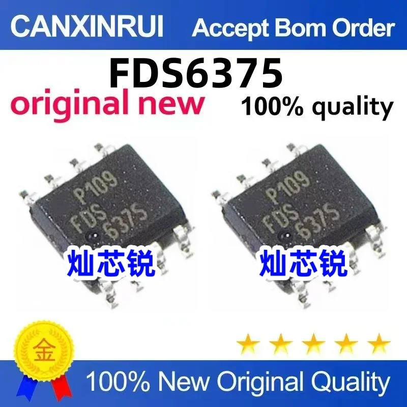 (5-100 pieces) Brand new original FDS6375 FDS6375-NL 6375 SOP8
