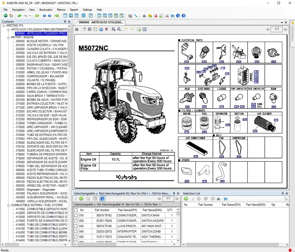 Specdiag Kubota Ski… - image