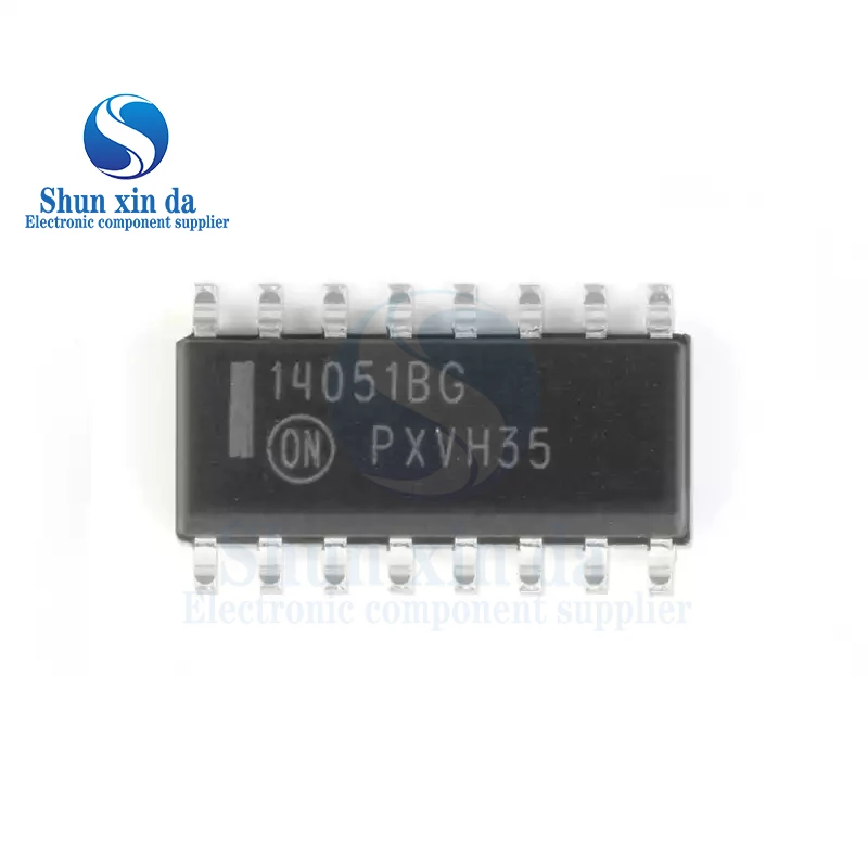 10PCS MC14051BDR2G MC14052BDR2G MC14053BDR2G 14051BG 14052BG 14053BG MC14053 SOP16 SMD Multiplexer Switch ICs SOP IC