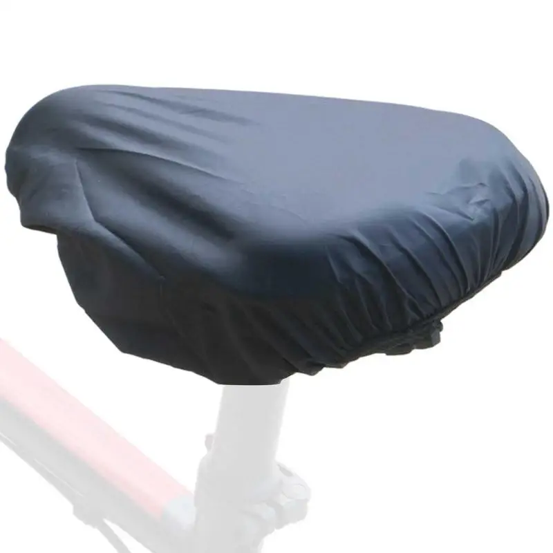 Outdoor Waterproof Bike Seat Rain Cover Elastic Dust Resistant UV Protector Rain Cover Bike Saddle Cover Bicycle Accessories