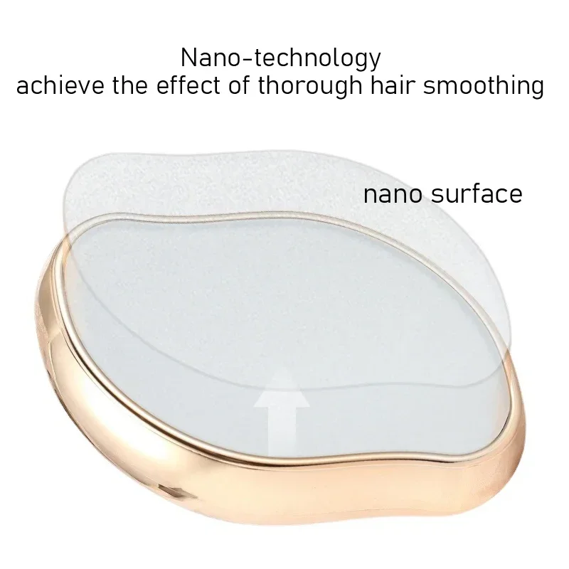 New Physical Exfoliation Hair Removal Eraser Nano Epilator Painless Epilator Stone Cleaning Reusable Body Care Hair Removal Tool