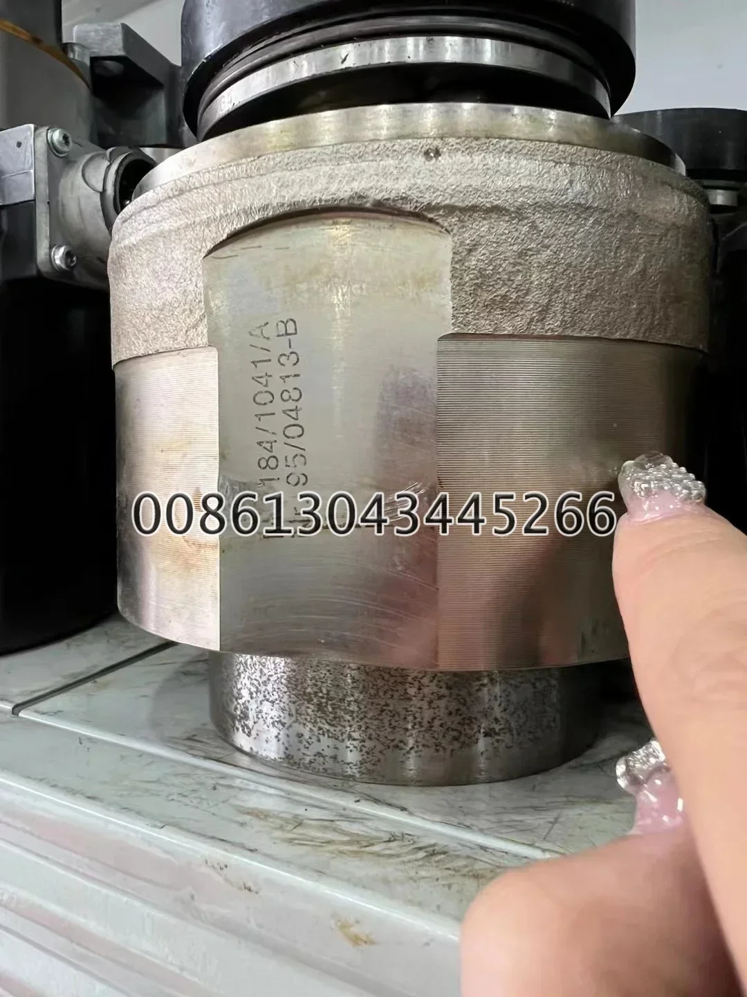 Original 85% New Heidelberg SM102 CD102 Rotary Valve M2.184.1041/A M2.184.1041 Printing Machine Part