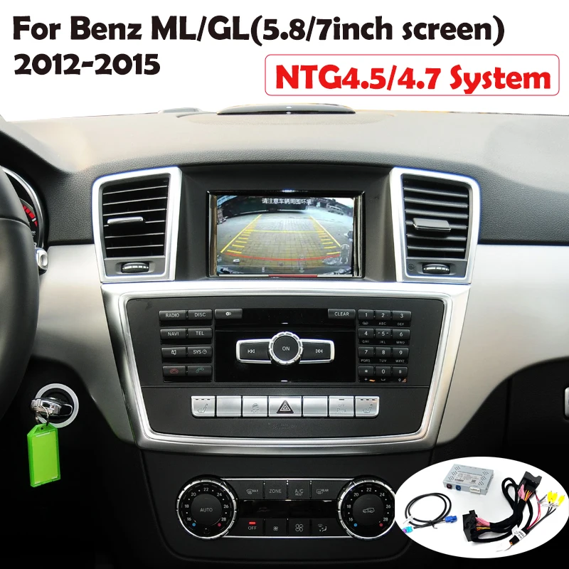 

Rearview Camera Interface For Mercedes Benz W166 ML300 ML350 ML450 GL400 AMG ML63 2012-2015 NTG4.5 4.7 Parking image assistance