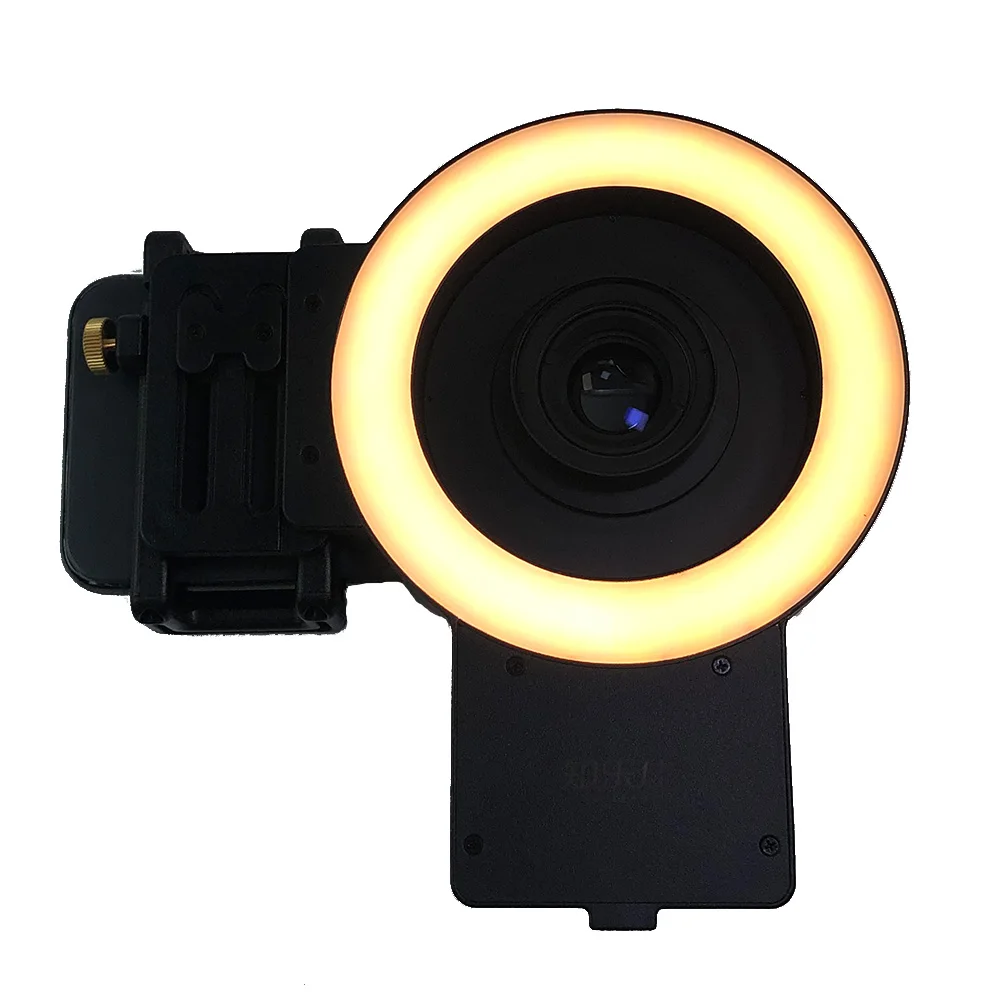 Full Medical MK023 Dental Photography Equipment Oral Mobile Phone Ring Fill Light With Macro lens and CPL lens