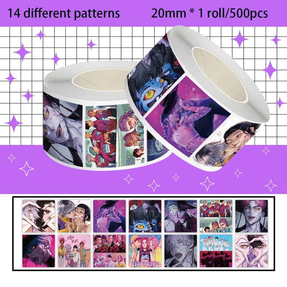 500Pcs Movie Kpop D… - image