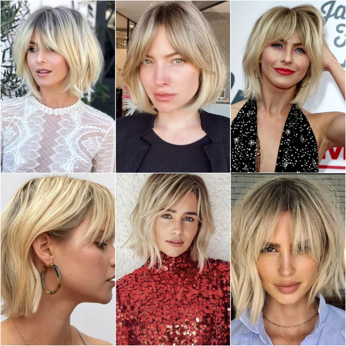 Brown Blonde Ombre Blend Human Hair With Black Roots Short Straight Bob Synthetic Wigs With 30% Remy Human Hair for Women Girls