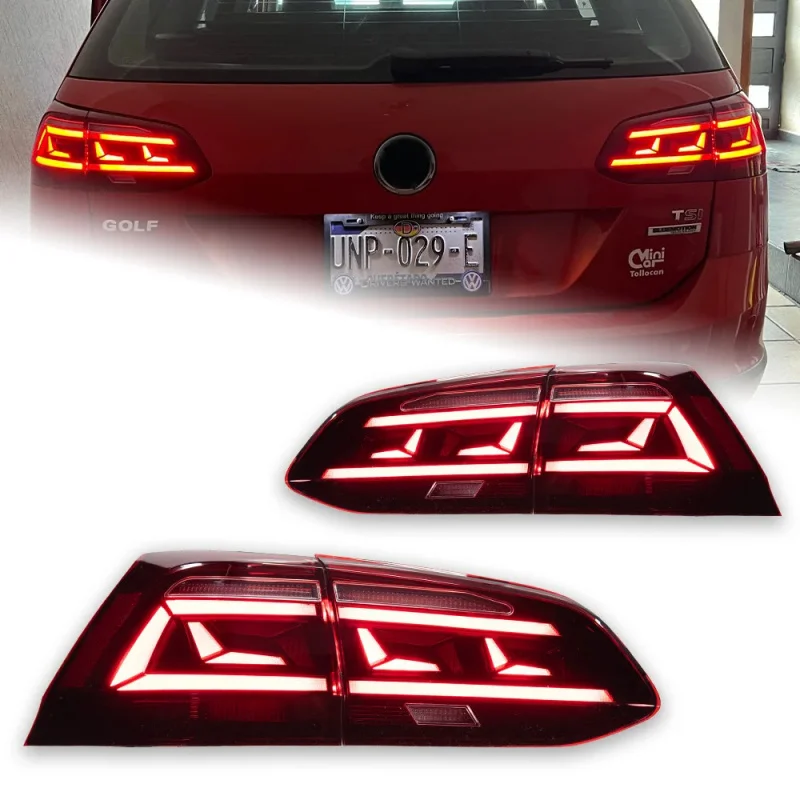 

Suitable Specially Designed for Volkswagen Golf 7 Touring Edition Tail Light Modification LED Flowing Turn Signal A