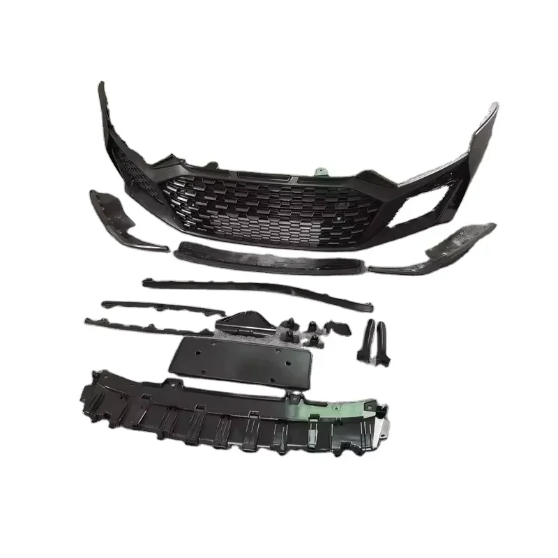 Hot Sale High-performance Modification Parts Front Lip Front Bumper Grille Body Kit Fits For Audi R8