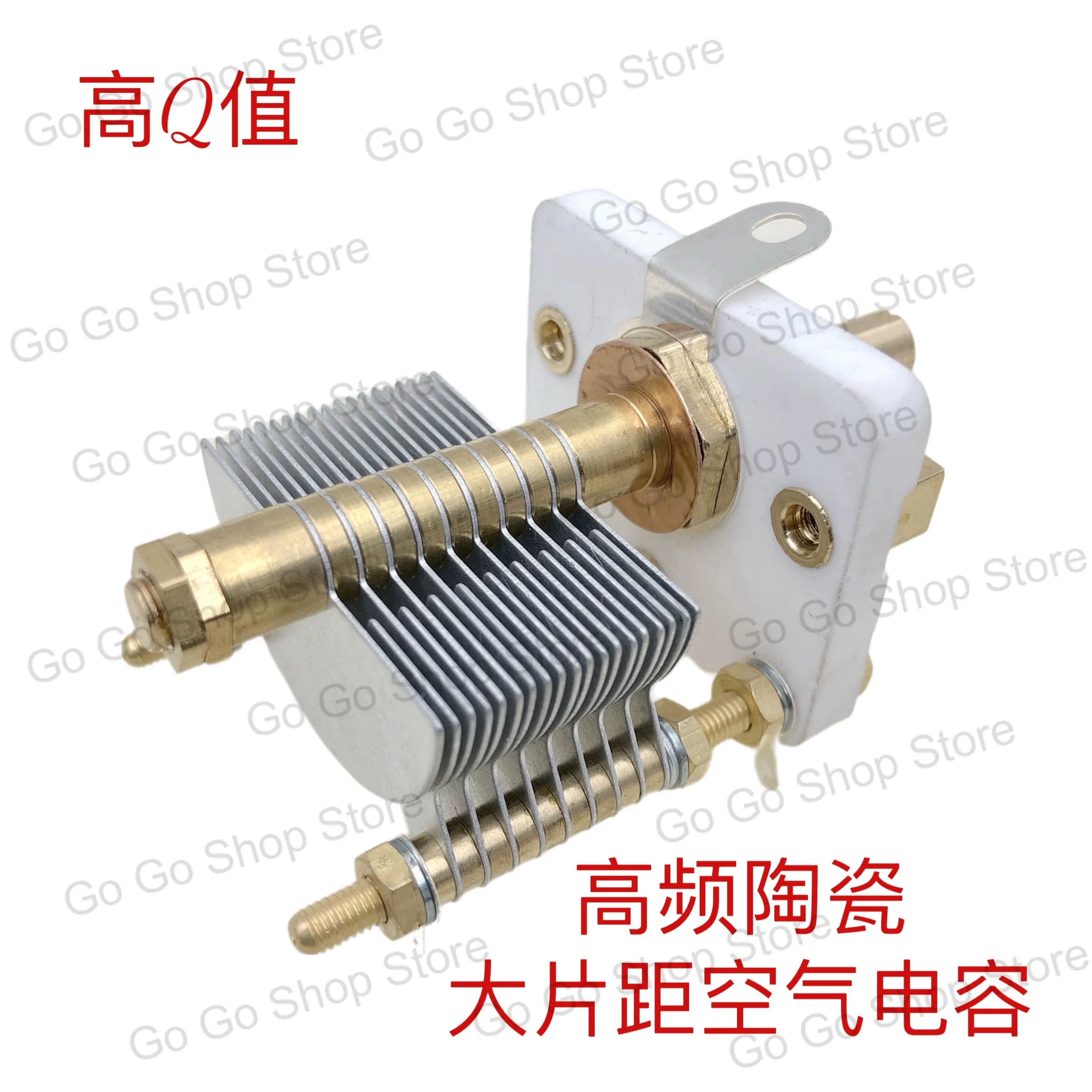 CW1-J50P/G100P High Frequency High Precision Ceramic Large Distance Air Single Variable Capacitor
