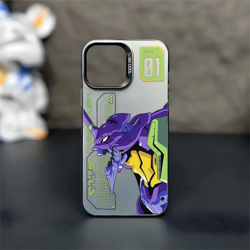 Ikari Shinji Fighter EVA-01 حافظة لهاتف Xiaomi POCO X7 F7 Pro X6 F6 M6 F4 X5 F3 GT X3 NFC Mi 14T Pro 13 11 Lite 5G NE 12 14 13T 12T