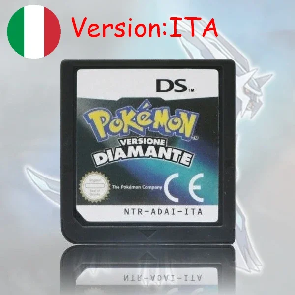 Pokemon Series DS Game Cartridge Diamond Platinum Pearl HeartGold SoulSilver Black White Multilingual for NDS/2DS image 3
