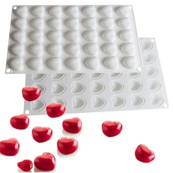 New Heart Silicone Mold For Baking 3D Love Chocolate Candy Pastry Tools Cake Decoration Ice Cube Tray Kitchen Accessories