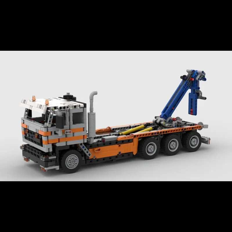 MOC-114100 Nuovo modello di blocco di gru da carico urbana con 1314 pezzi, regalo giocattolo per ragazzi e bambini per compleanno e Natale